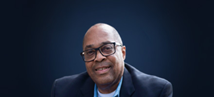 A portrait of Lonnie Johnson