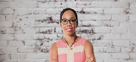 A portrait of Rhonda McAfee