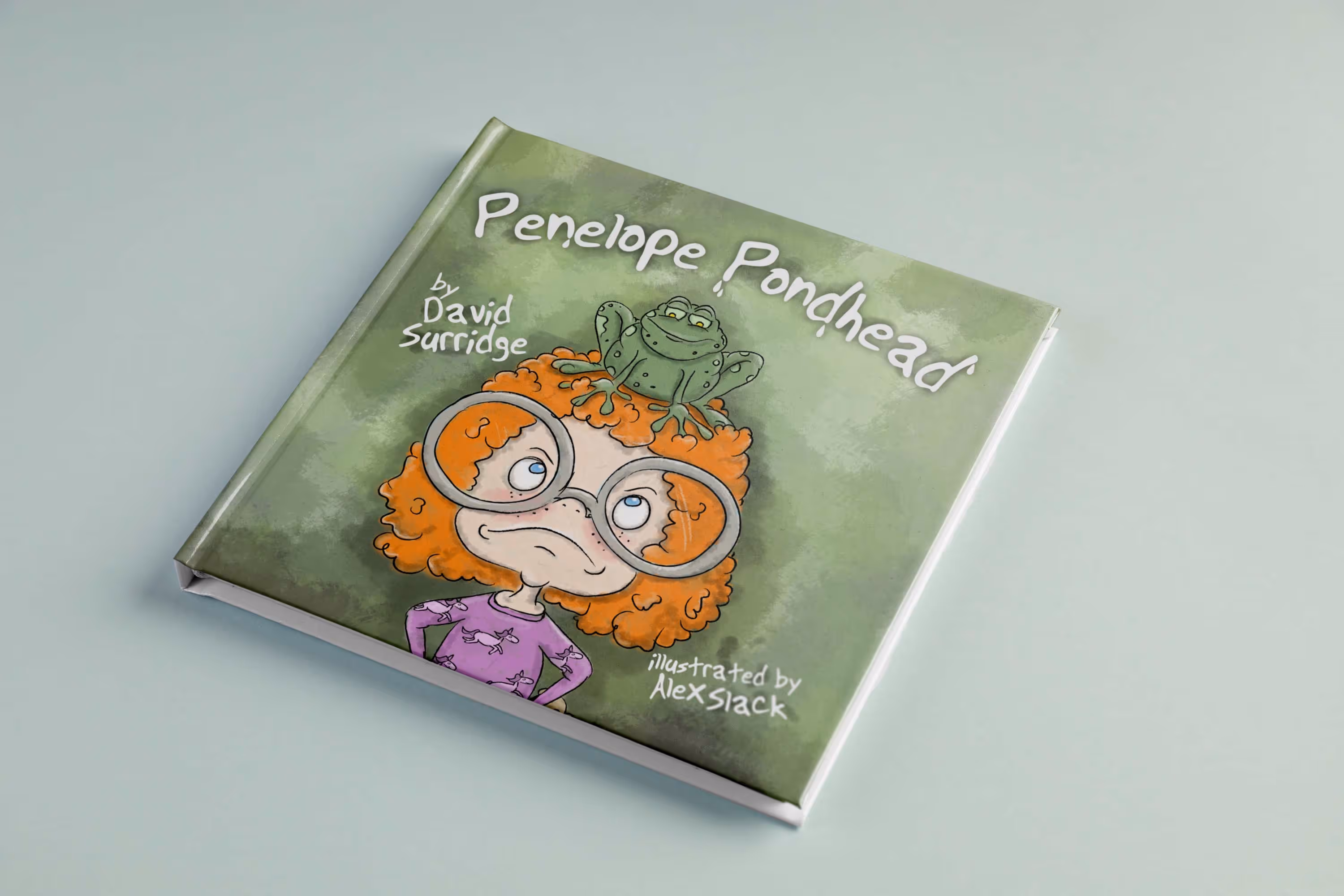 The front over of the book Penelope Pondhead