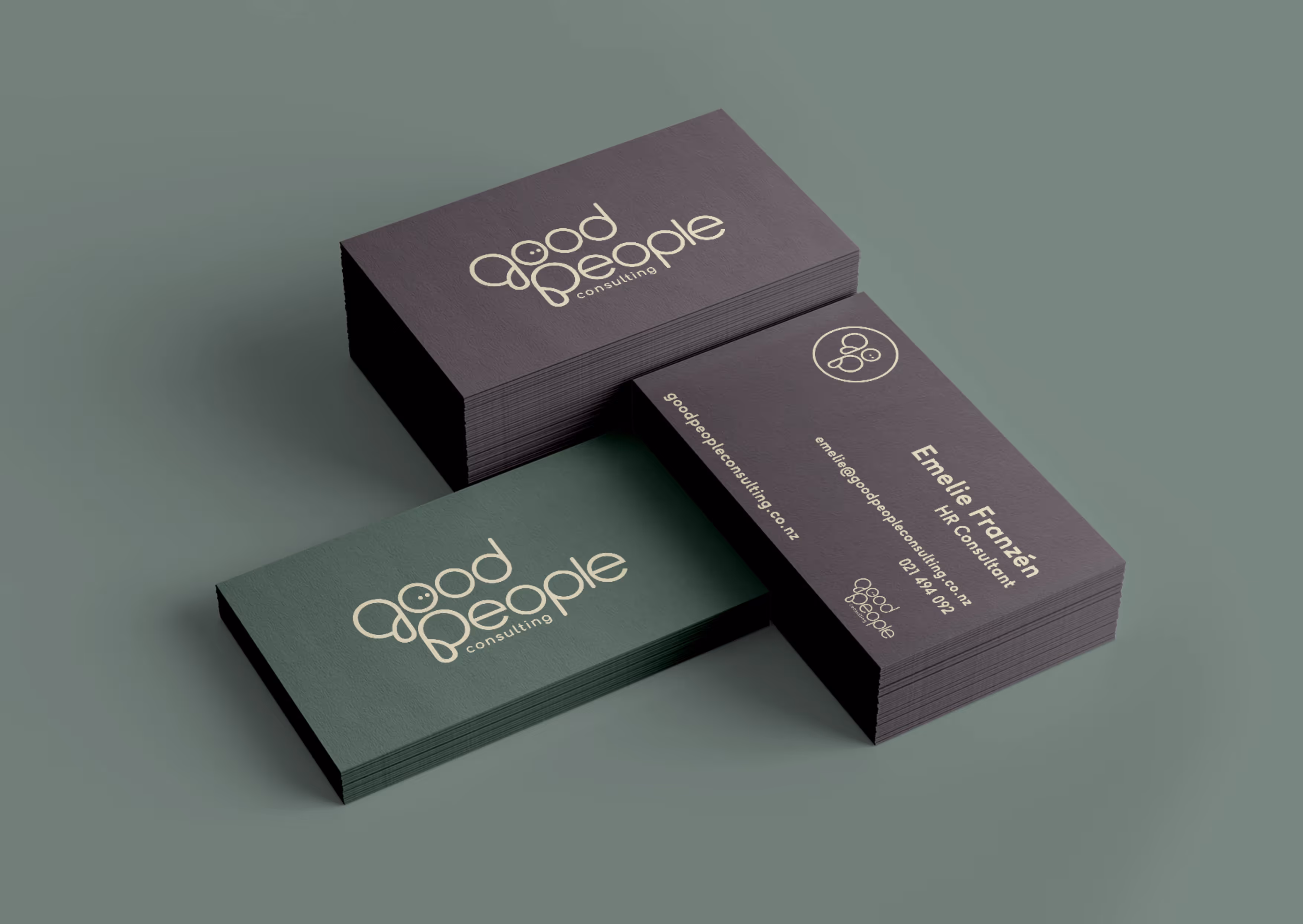 Business Cards for Good People Consulting 