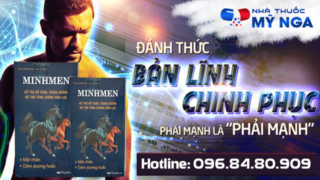 Minhmen điều trị yếu sinh lý cho nam tại nhà