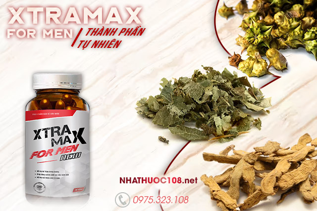 Thành phần tự nhiên có trong viên uống Xtramax For Men