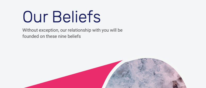 The 9 Beliefs that shape every Cruz client relationship