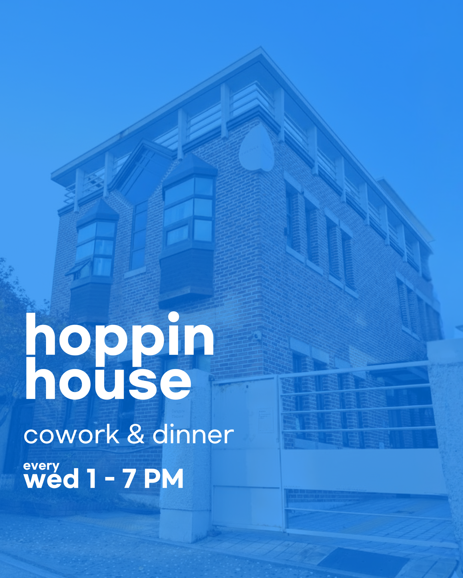 Community Dinner & Coworking @Hoppin House event cover