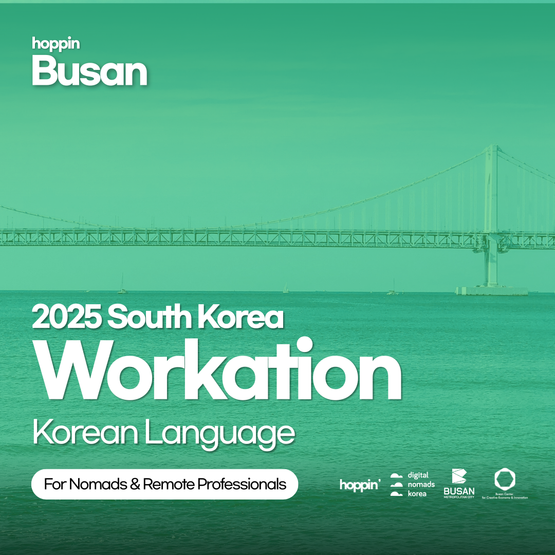 South Korea Workation | Hoppin Busan | Korean Language 🇰🇷 event cover