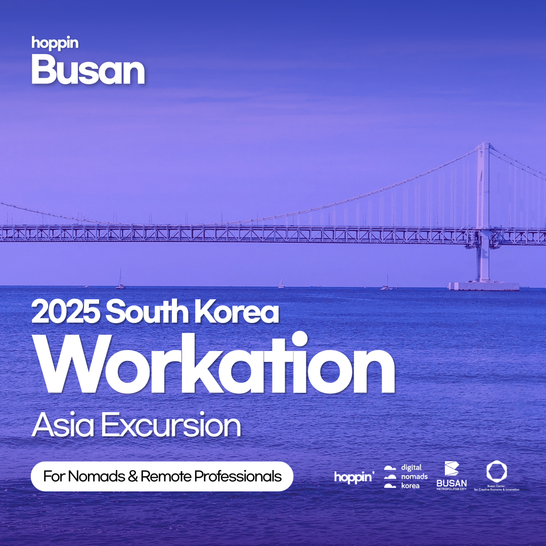 South Korea Workation | Hoppin Busan | Asia Excursion 🌏 event cover