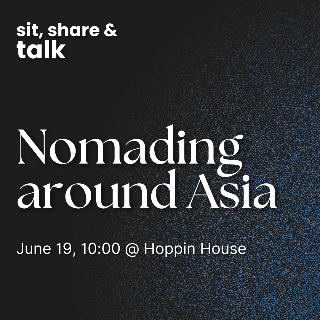 [sit, share & talk] Asia Travel & Nomading event cover