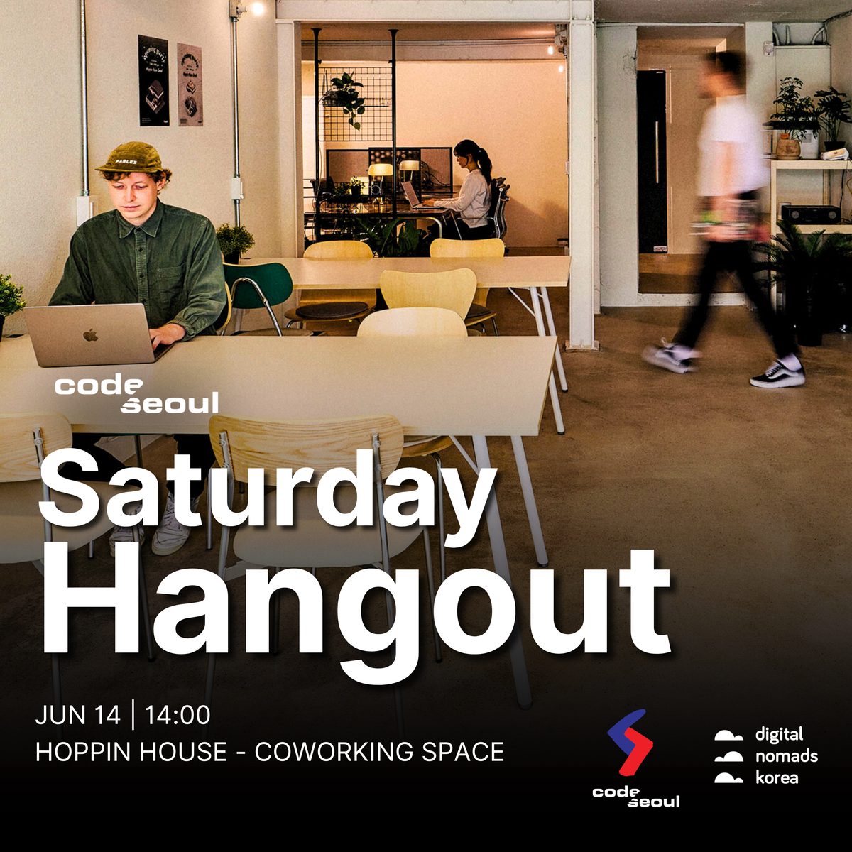 Code Seoul: Saturday Hangout at Hoppin House event cover