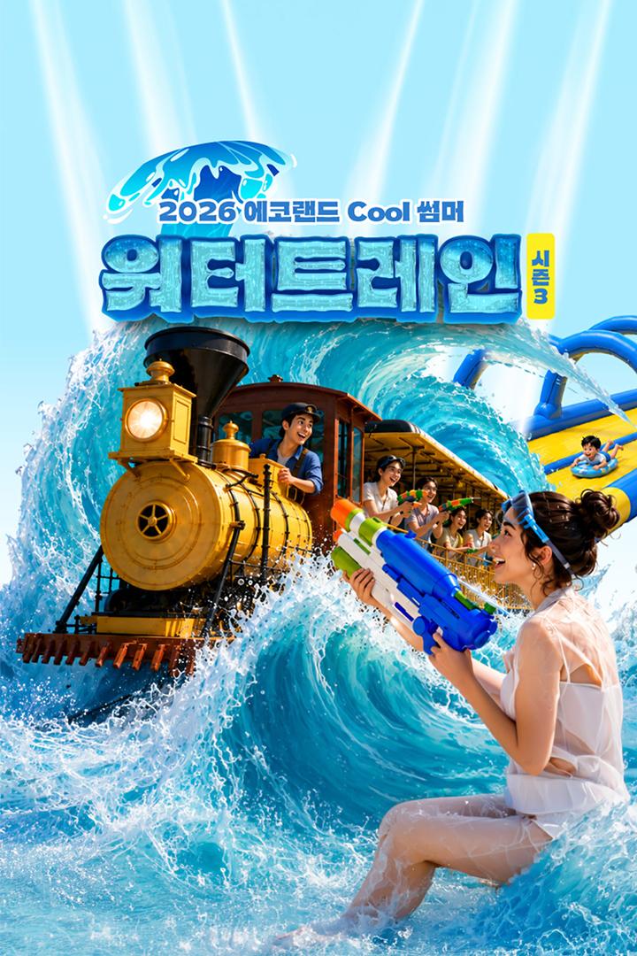 ECOLAND Cool Summer Water Train Season 3 official event poster