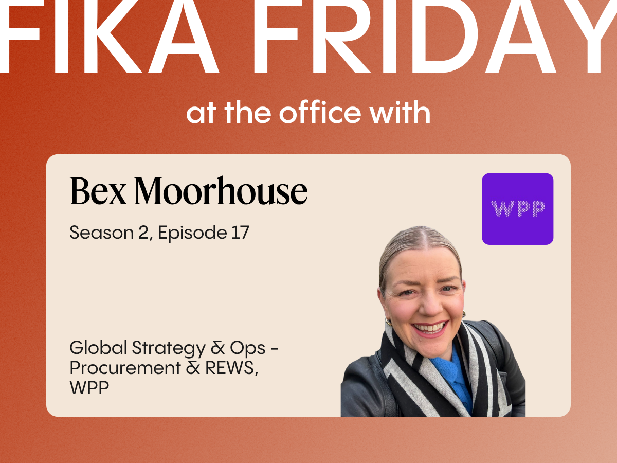 WPP's Bex Moorhouse shares two decades of workplace insights, from serviced offices to Nike's culture of progress over perfection.