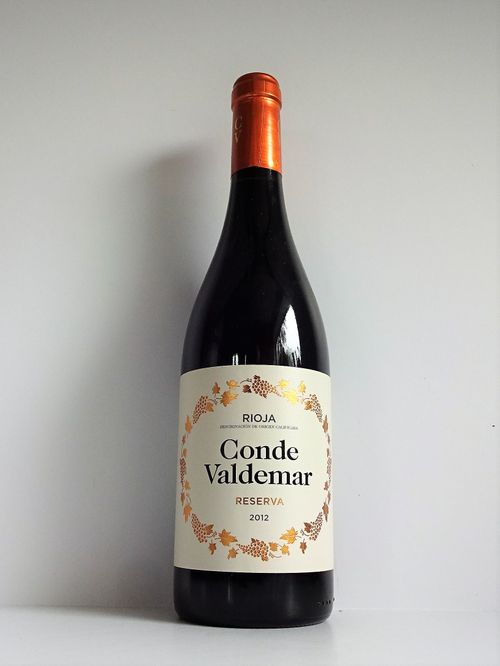 Conde Valdemar Reserva Rioja 2012
