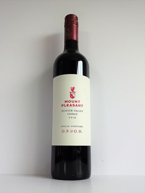 Mount Pleasant, `Old Paddock & Old Hill` Hunter Valley Shiraz 2019