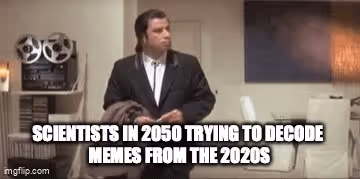 Confused Travolta meme