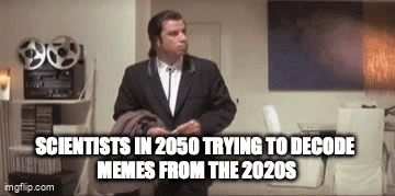 Meme de Travolta confundido