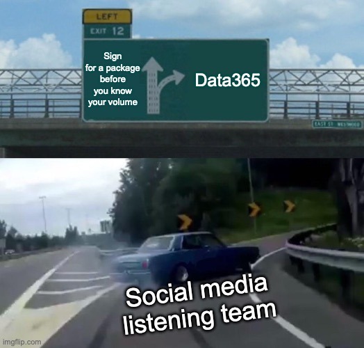 Exit 12 meme: choosing Twitter API