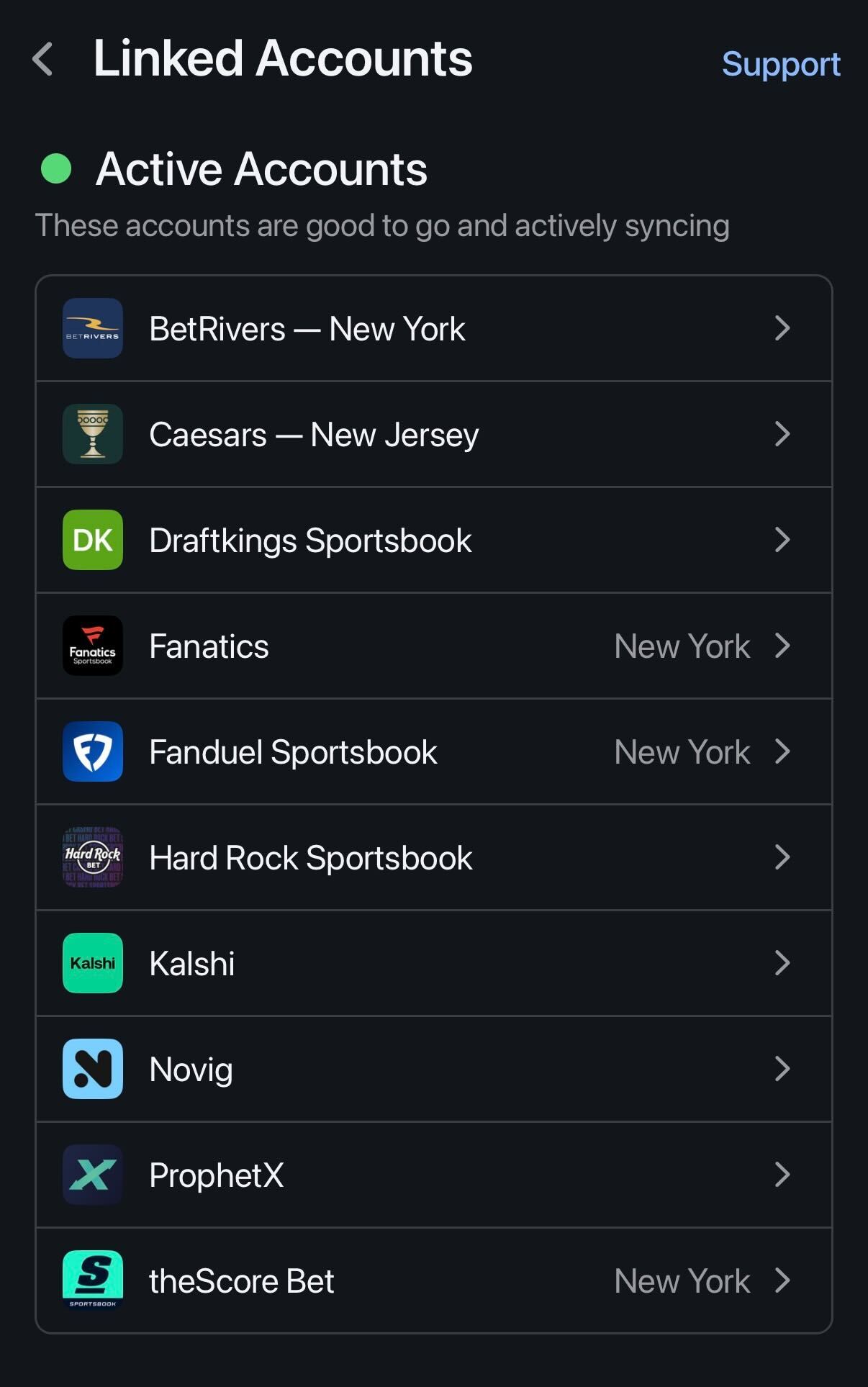 Booksync Sportsbooks