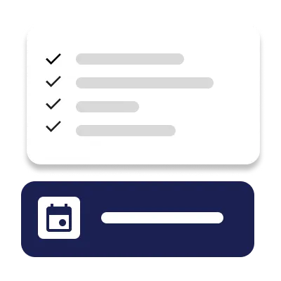 Illustration showing Blockchain-Ads qualification step for advertisers