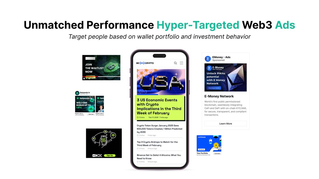 加密广告网络| 以区块链广告为目标的钱包和Web3
