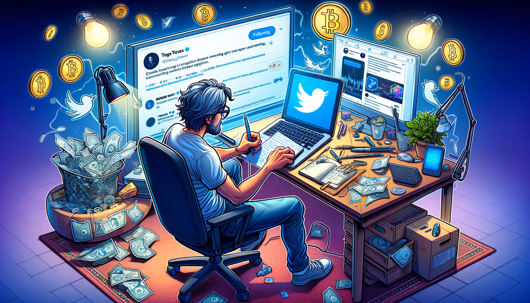 content marketing for blockchain