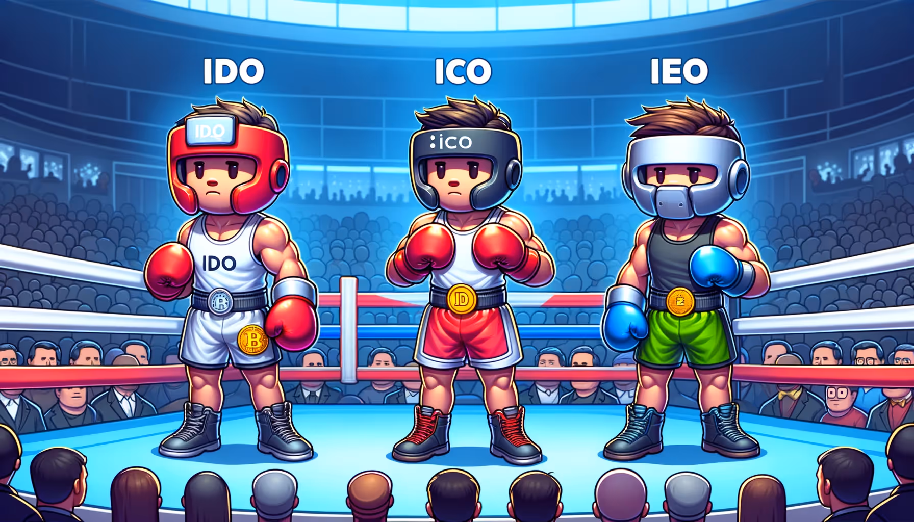 differences between ico ieo and ido