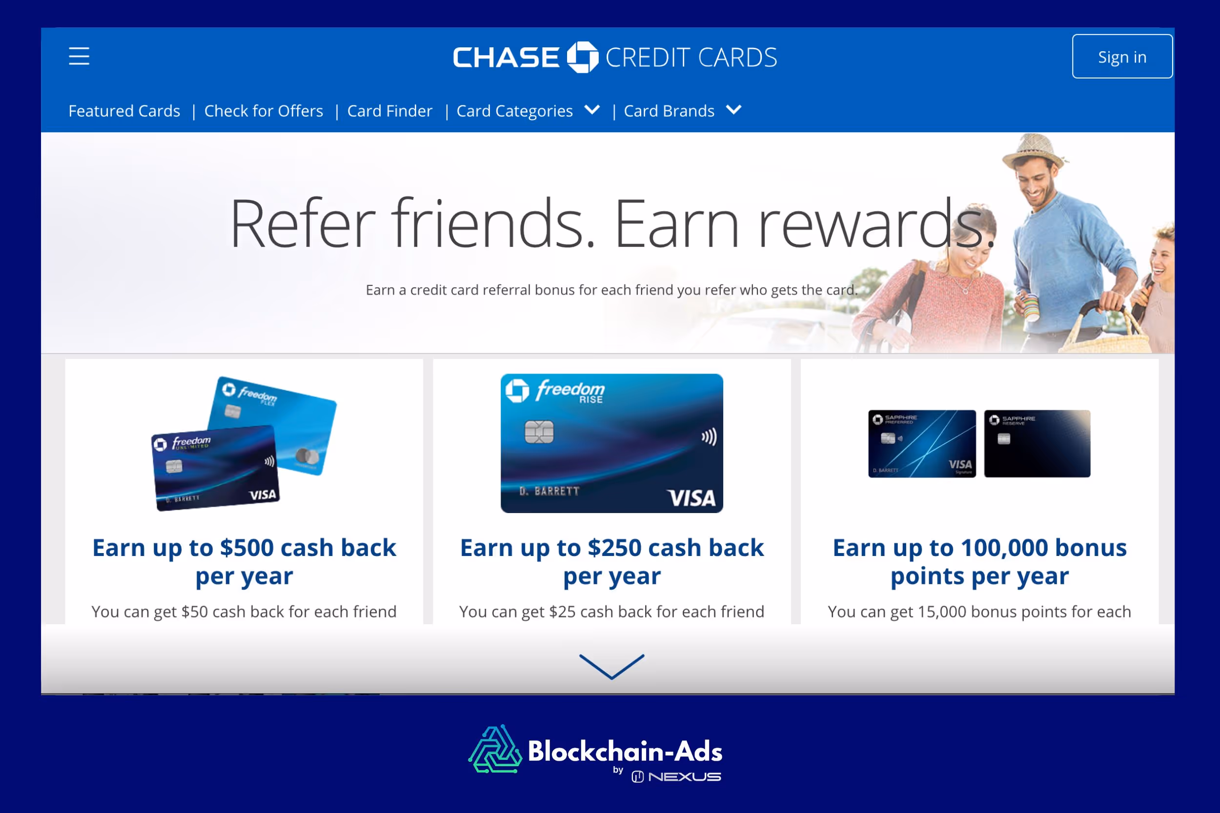 Chase Bank Affiliate Programme 