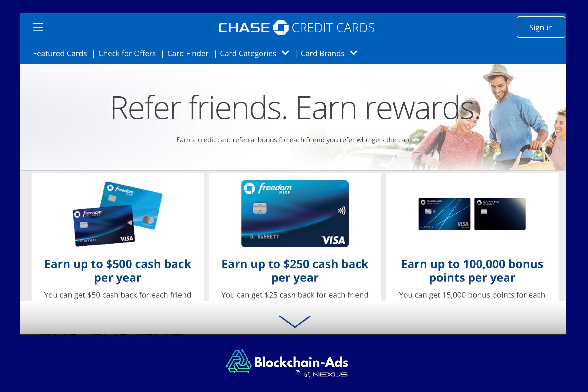 Chase Bank Affiliate Programme 