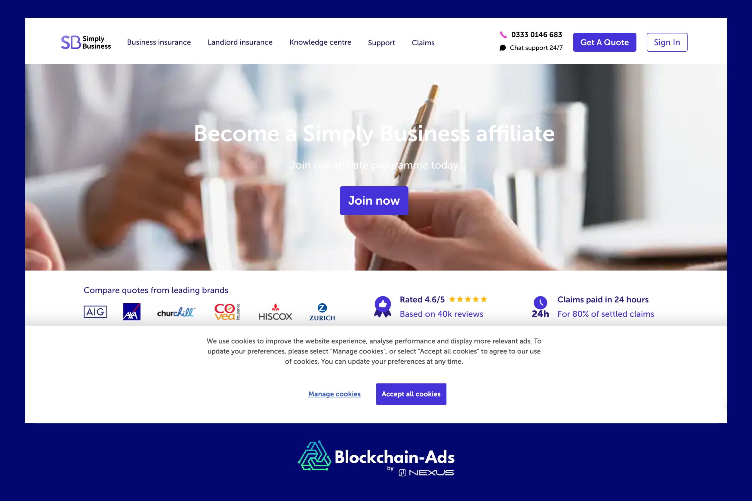 Simply Business Affiliate Program