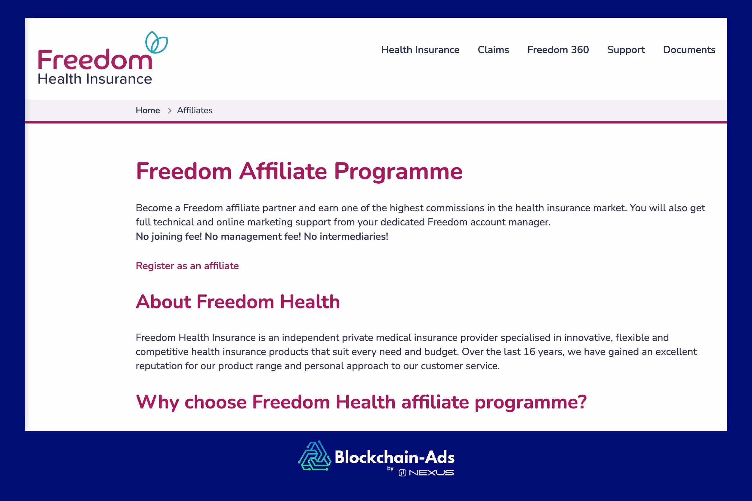 Freedom Health Insurance Programme