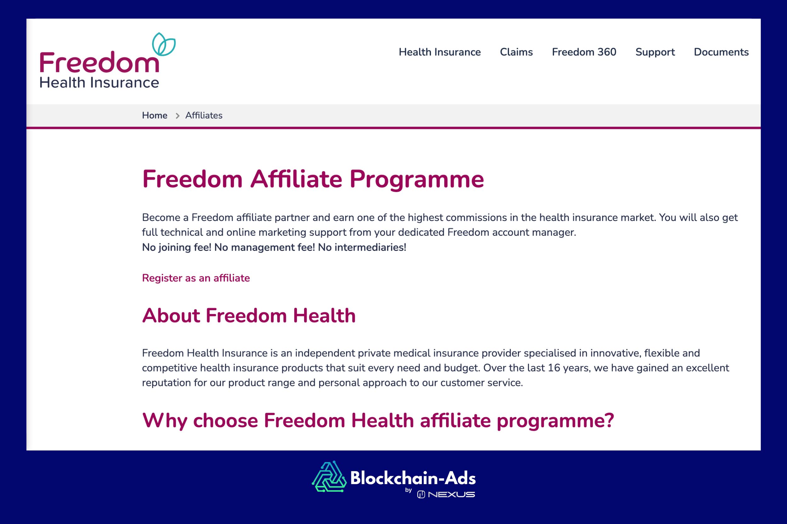 Freedom Health Insurance Programme