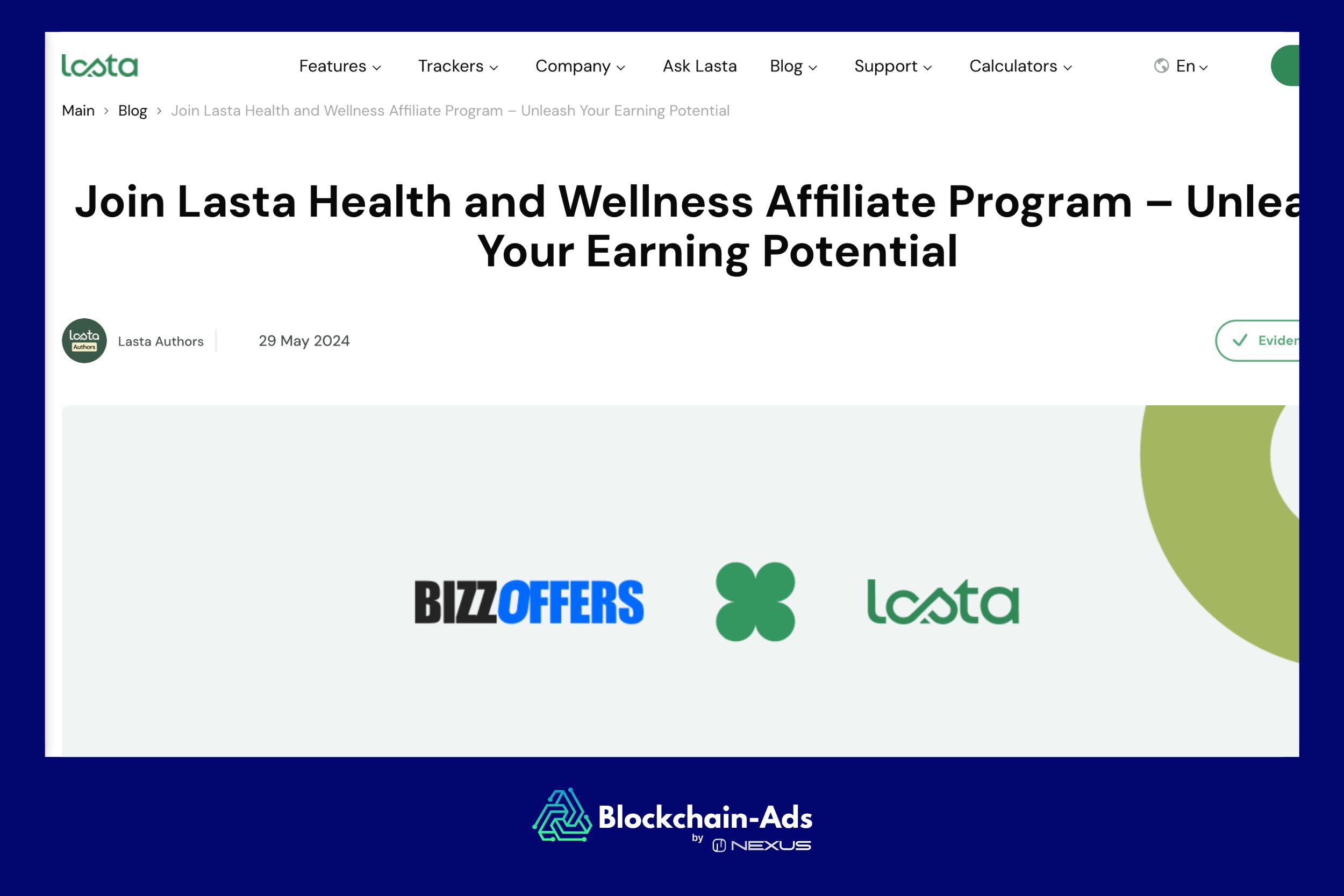 Lasta Weight Loss Affiliate Programme