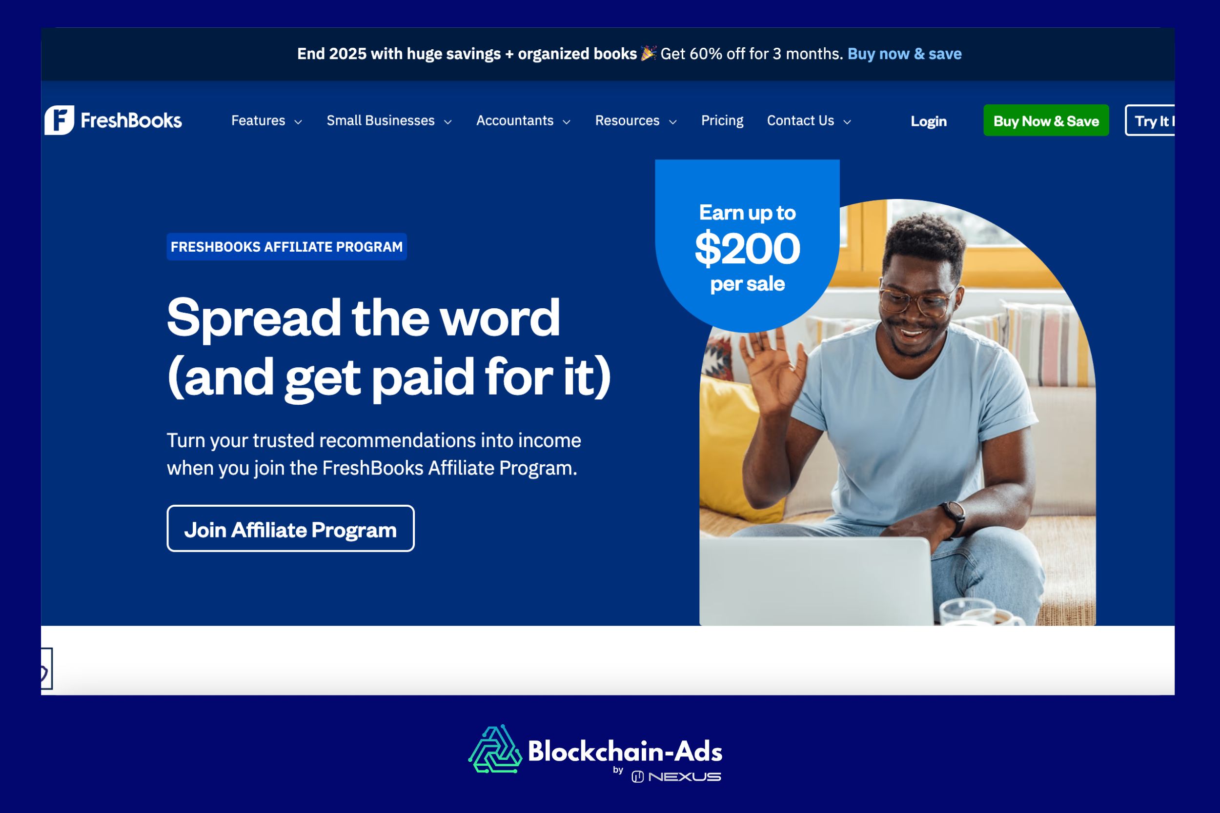 Партнёрская программа FreshBooks