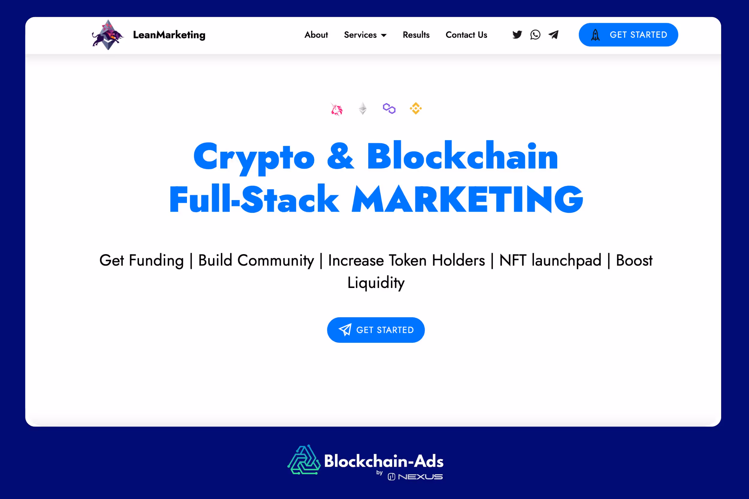 LeanMarketing Crypto - Results-Driven Web3 Marketing