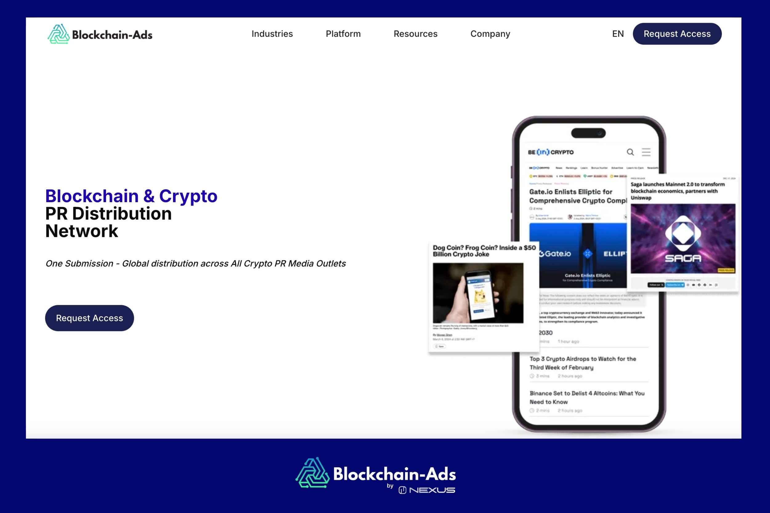 Blockchain-Ads PR