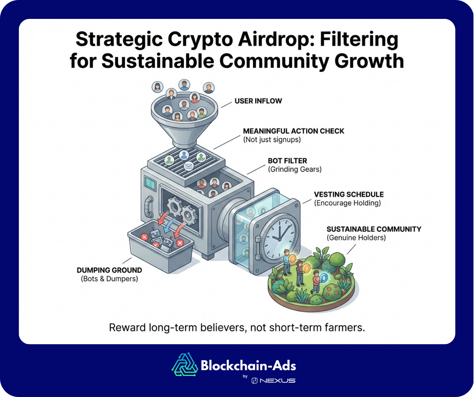 an illustration of crypto airdrop strategy 