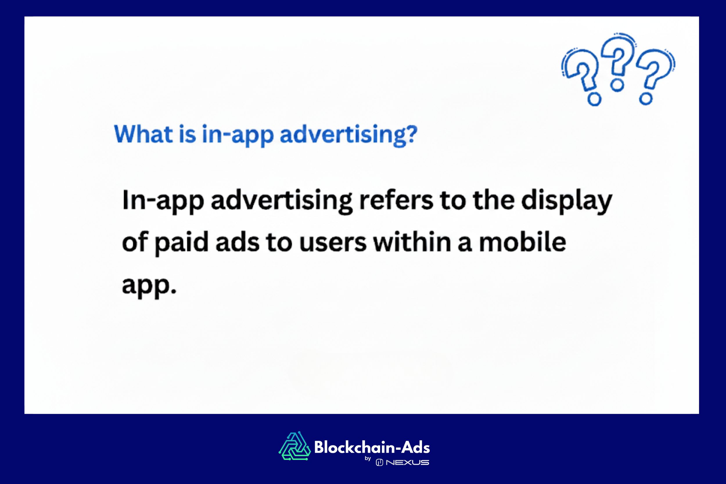 uygulama içi reklamcılık tanımı