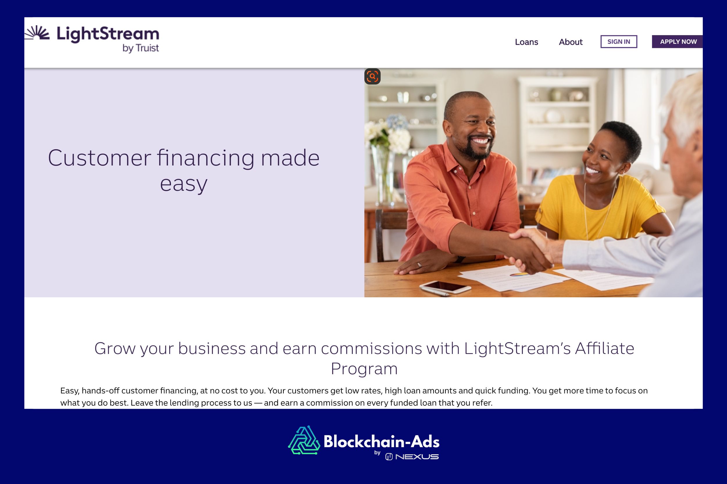 Lightstream 제휴 프로그램