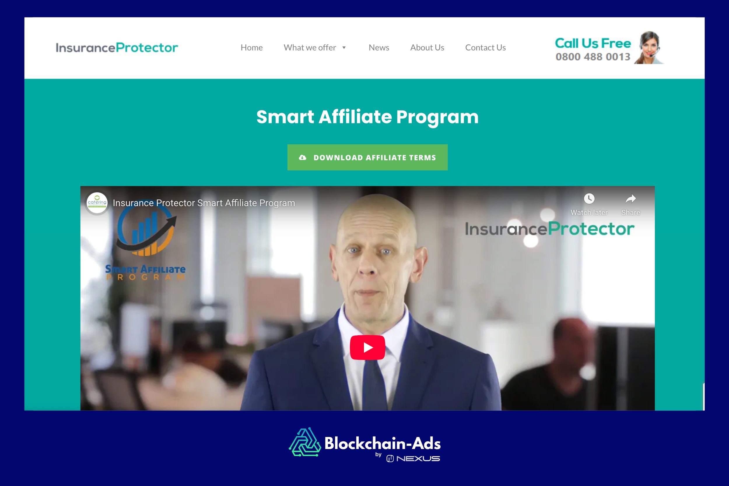 Insurance Protectorアフィリエイトプログラム