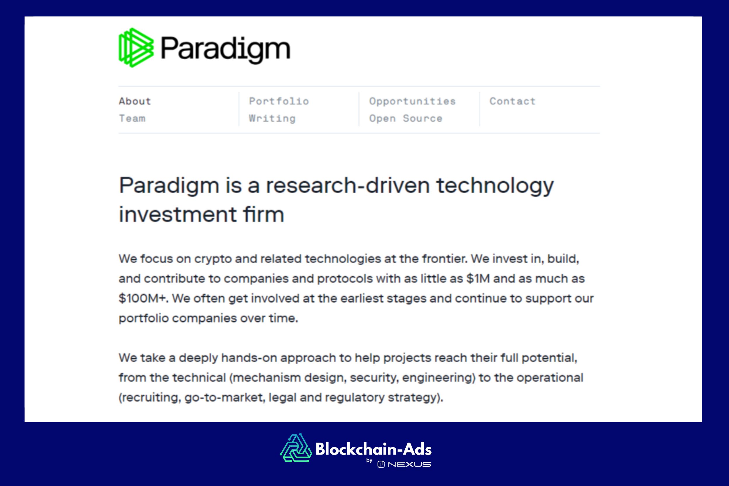 Paradigm