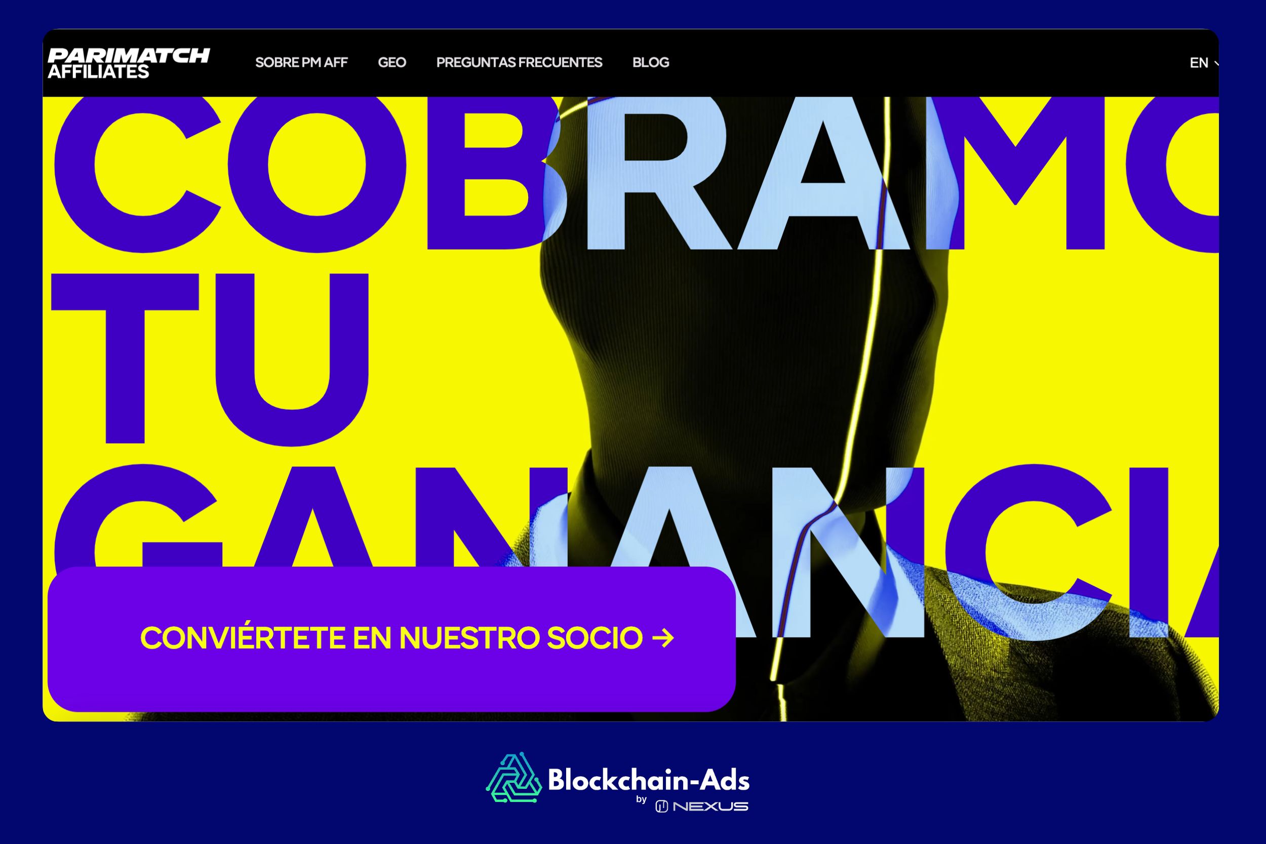 6. Parimatch Affiliates: programa internacional de afiliados de apuestas deportivas