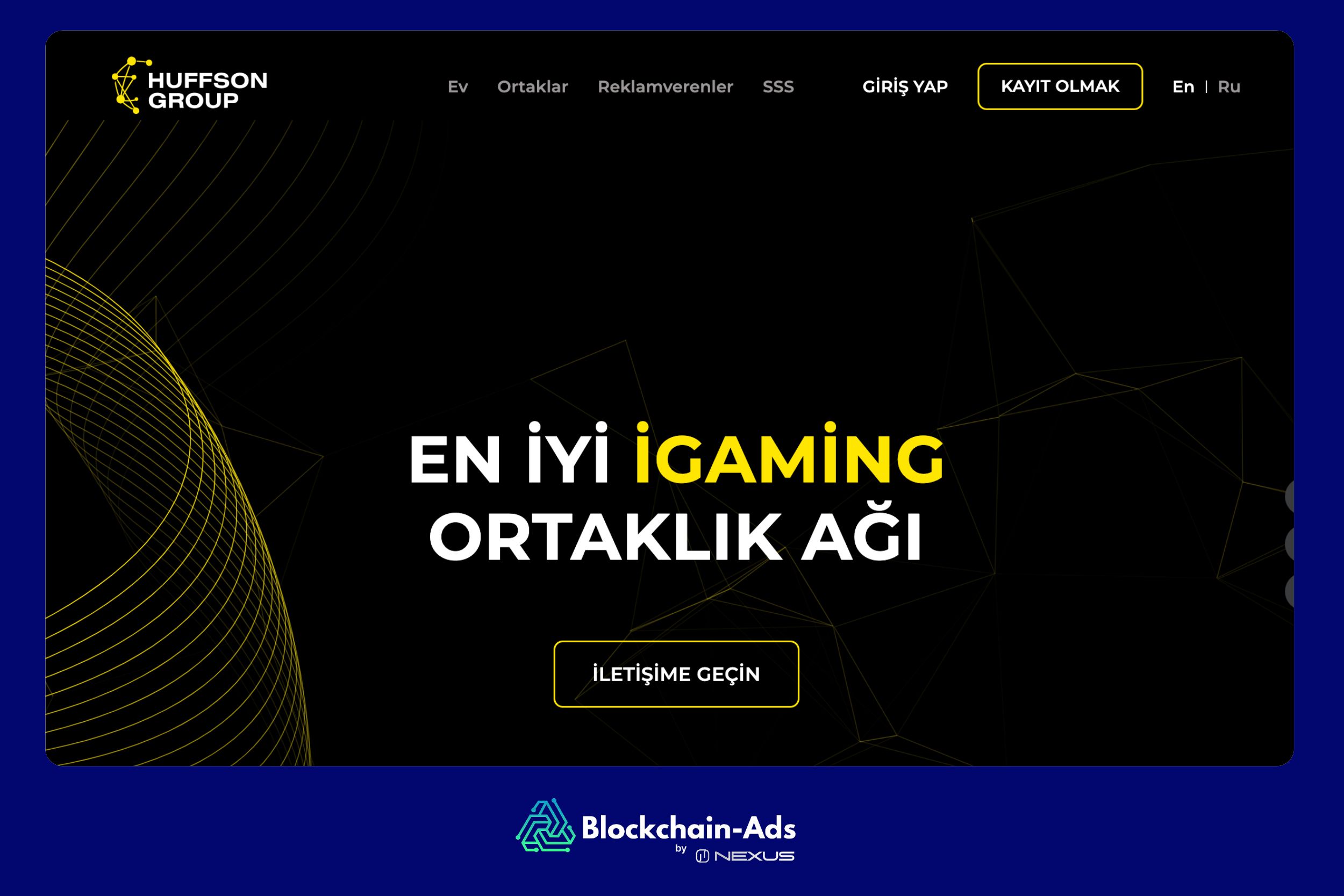 Huffson Group - Kumar teklifleri ile güvenilir bağlı kuruluş ağı
