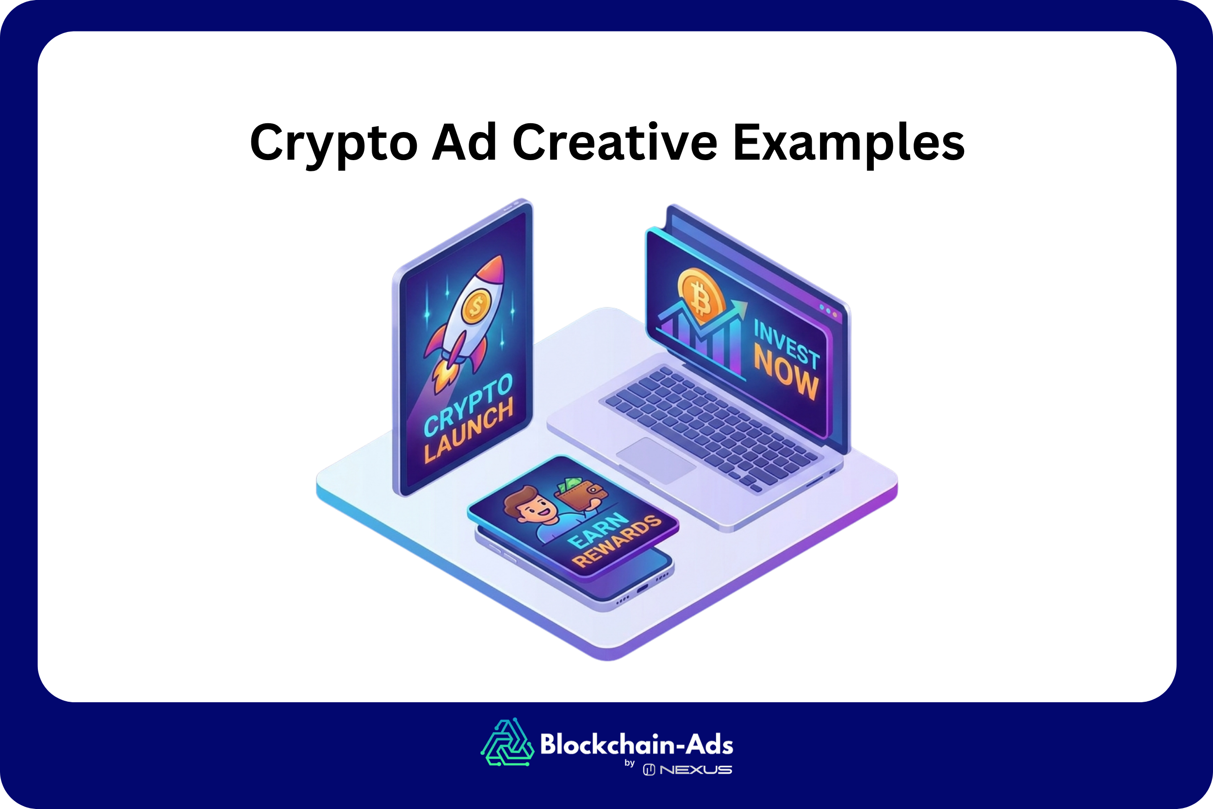 image illustration of crypto ad examples