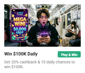 XTP Casino: native-style image, 300×258, a reaction-led scene turns the reward into a story.