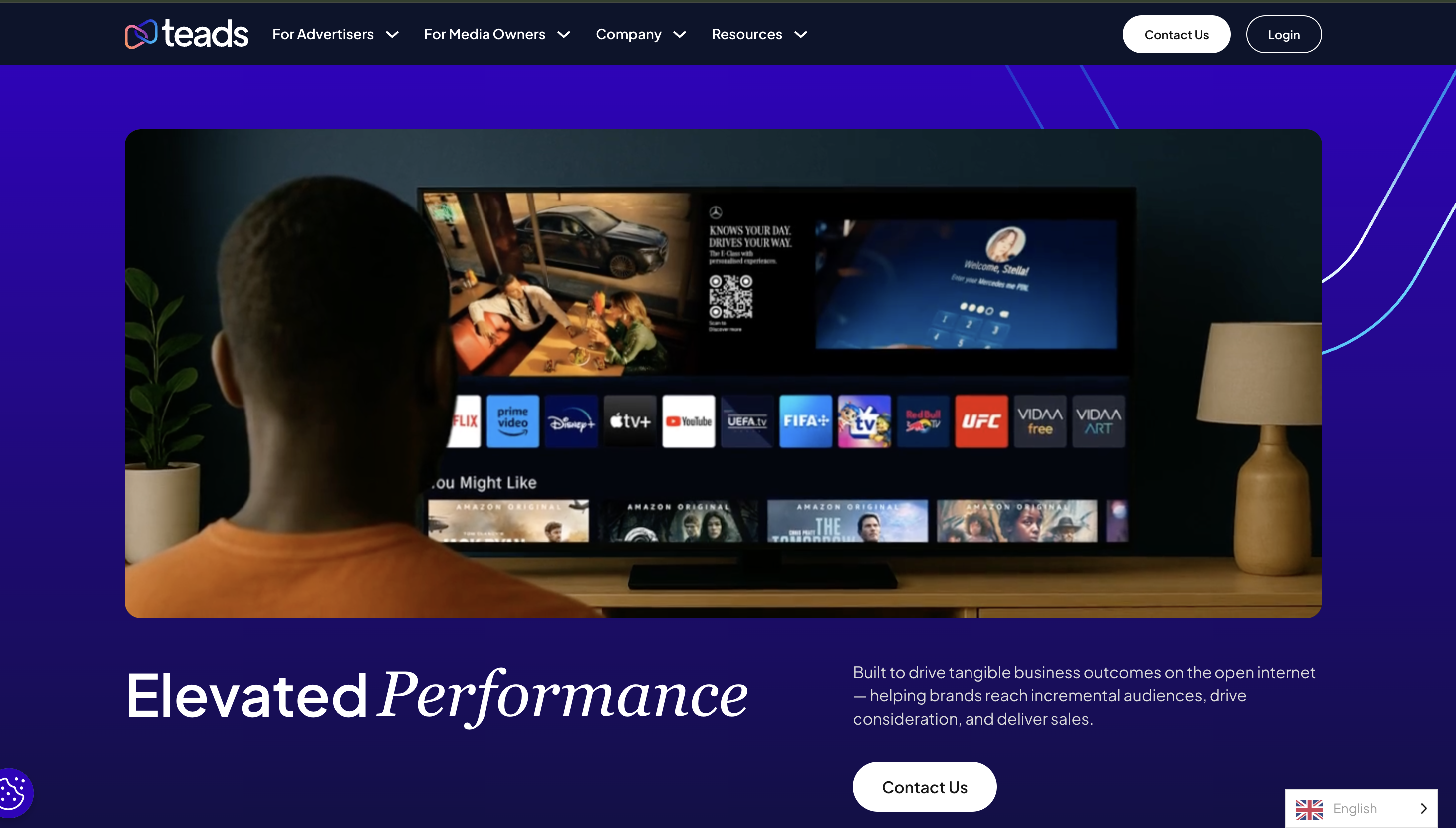 Teads is an advertising platform for the open internet. It provides advertisers with access to premium publisher environments across multiple screens
