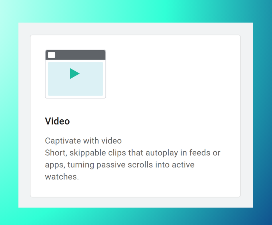Video channel in HUB