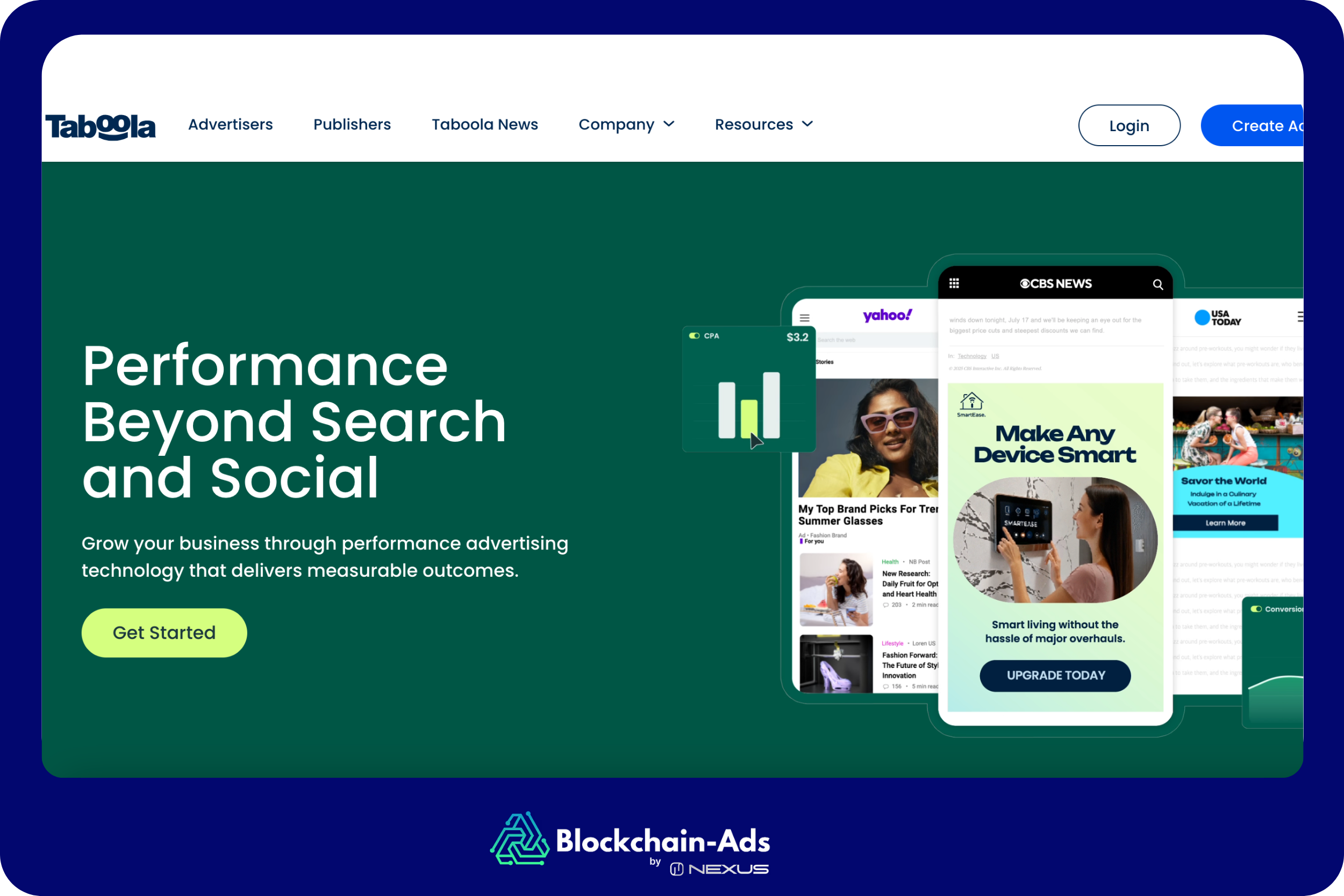taboola homepage