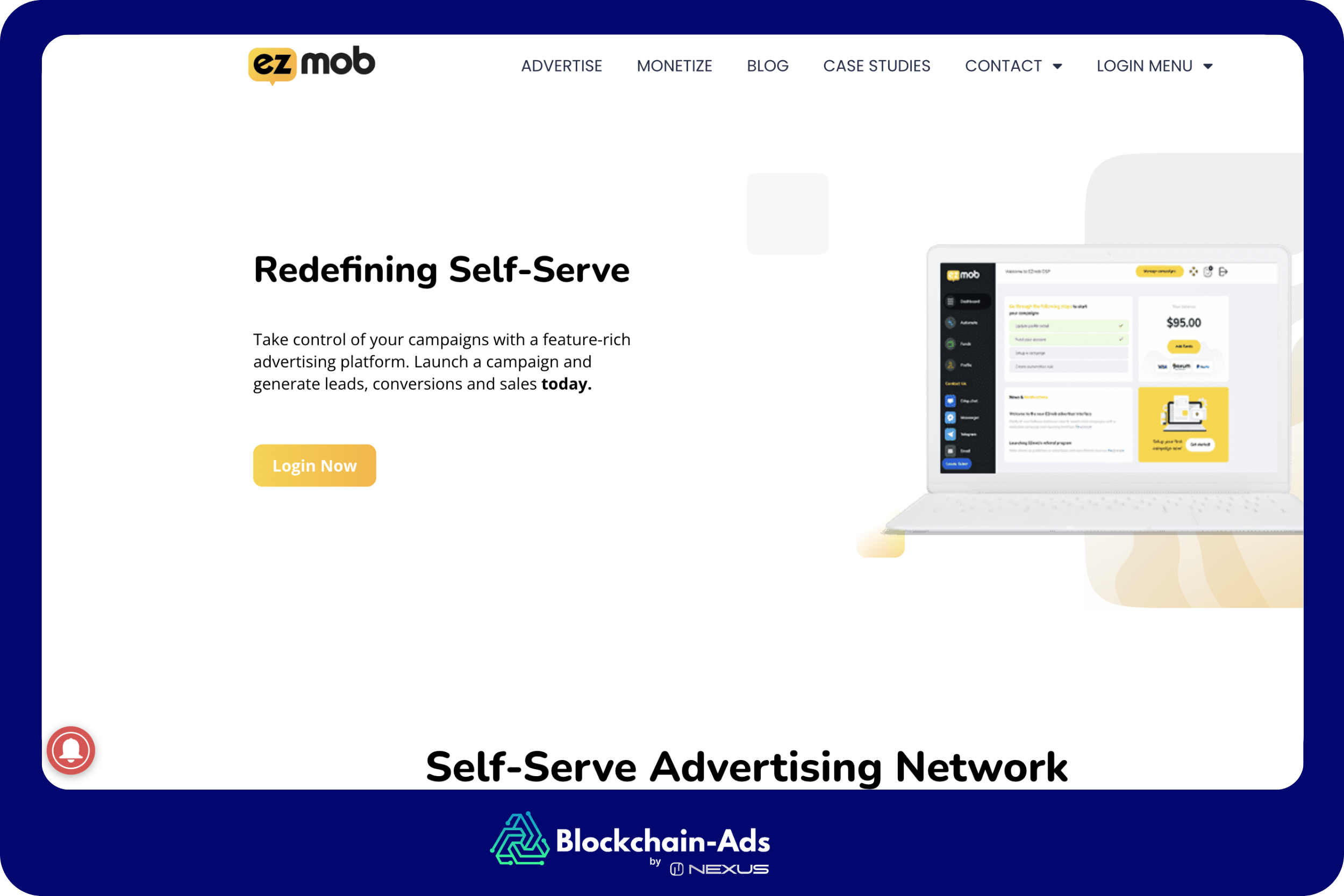 EZmob: Simplified Advertising for Smaller Budgets