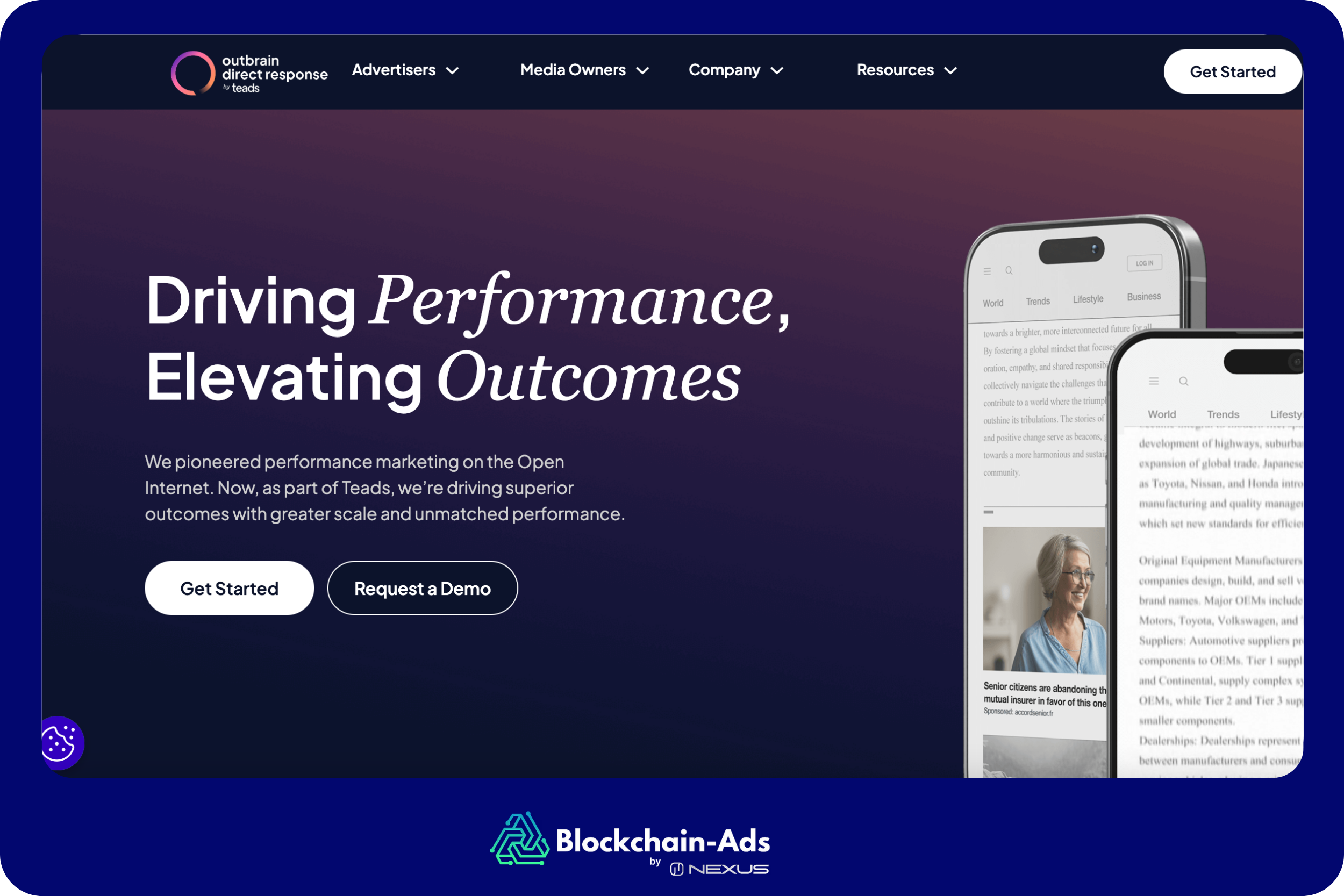 9. Outbrain (Teads): A Native Advertising Platform for Content-Focused Campaigns