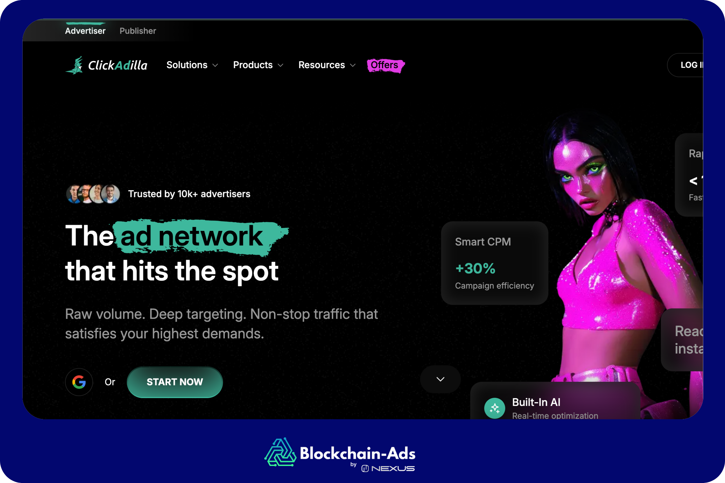 10. ClickAdilla: A Versatile Ad Network for Global Fintech Campaigns