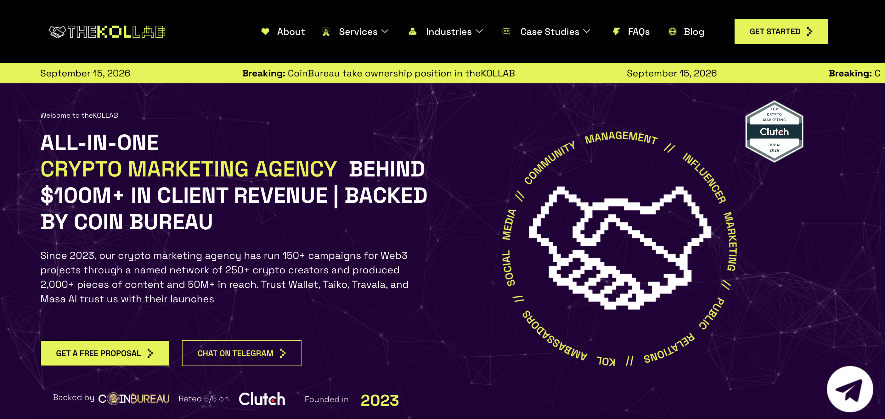 theKOLLAB – Web3 & Crypto Marketing Agency