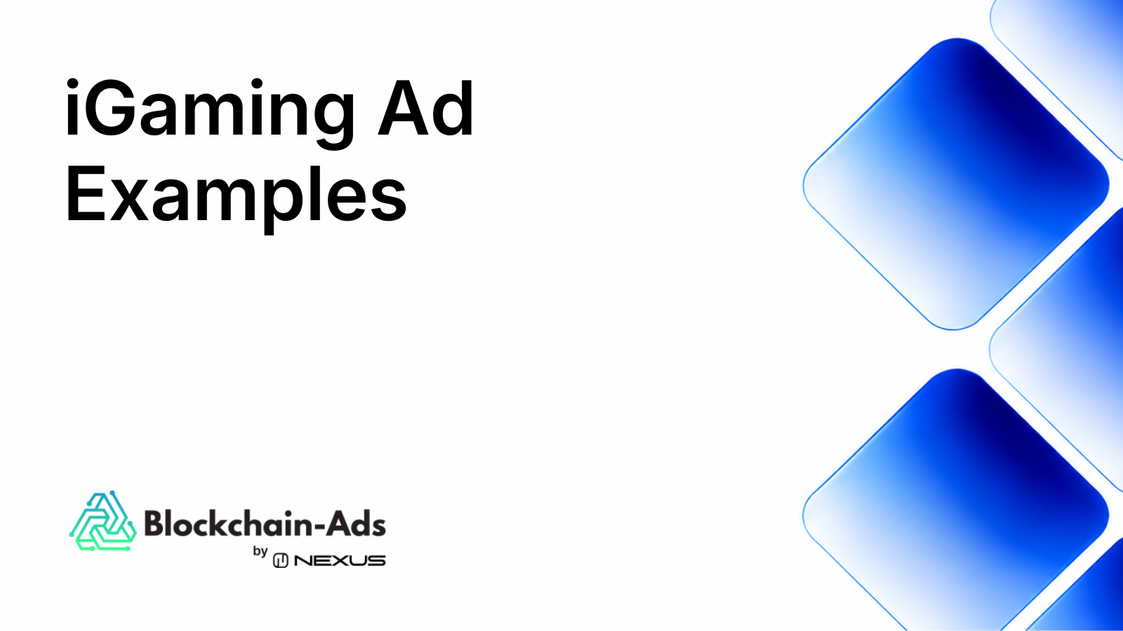 iGaming ad examples cover image - Blockchain-Ads